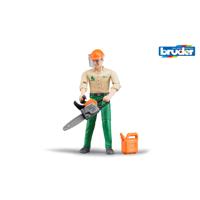 Bruder 60030 Bosbouwer met Accessoires Bruder 60030 Bosbouwer met Accessoires
