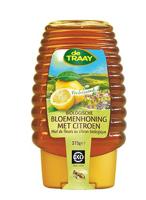 Traay Bloemenhoning met citroen knijpfles bio