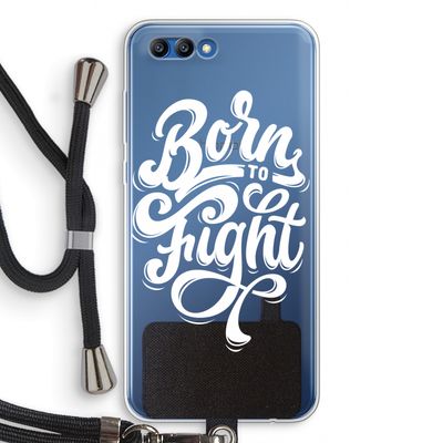 Born to Fight: Honor 10 Transparant Hoesje met koord