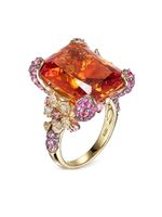 Anabela Chan bague Imperial Cinderella en or blanc et jaune 18ct - Orange