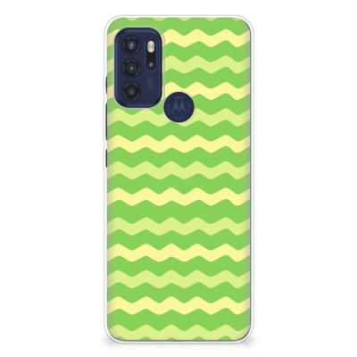 Motorola Moto G60s | TPU bumper | Waves Green