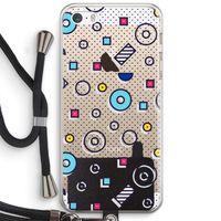 8-bit N°9: iPhone 5 / 5S / SE Transparant Hoesje met koord