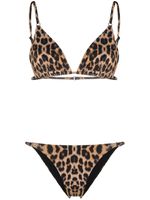 Noire Swimwear bikini Leopard Tanning - Tons neutres