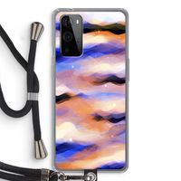Donkere Wolken: OnePlus 9 Pro Transparant Hoesje met koord