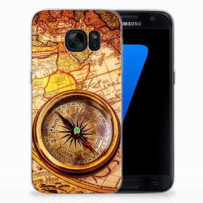 Samsung Galaxy S7 | Silliconen Back Cover | Kompas