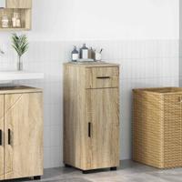 Badkamer Kast Sonoma eiken 30 x 35 x 80 cm Bewerkt hout Badkamer Kast Sonoma eiken 30 x 35 x 80 cm Bewerkt hout
