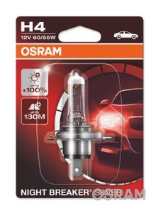 NIGHT BREAKERÂ® SILVER OSRAM, Spanning (Volt)12V