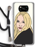 Mary Kate: Xiaomi Poco X3 NFC Transparant Hoesje met koord