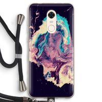 Cosmic Silence: Xiaomi Redmi 5 Transparant Hoesje met koord
