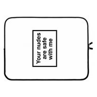 Safe with me: Laptop sleeve 15 inch