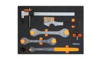 Beta Mm401-Zachte Inlegbak Met 7 Gereedschap - 024580401