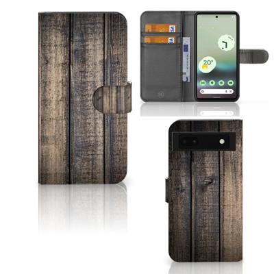 Google Pixel 6A | Book Style Case | Steigerhout