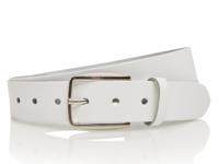 Timbelt Leren Riem 3.5 cm Wit