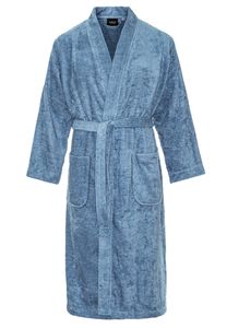 Kimono badstof katoen - denim-l/xl