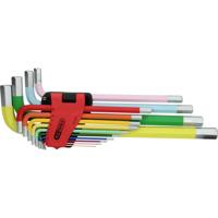 KS Tools 151.4640 Inbus Haakse schroevendraaierset 1.5 mm, 2 mm, 2.5 mm, 3 mm, 4 mm, 5 mm, 6 mm, 7 mm, 8 mm, 10 mm, 12 mm, 14 mm, 17 mm, 19 mm 14-delig