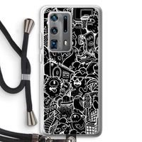Vexx Black City : Huawei P40 Pro Plus Transparant Hoesje met koord
