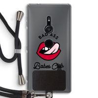 Badass Babes Club: Sony Xperia XZ2 Transparant Hoesje met koord