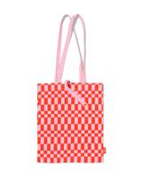 HEMA Tas canvas ruiten