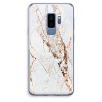 Goud marmer: Samsung Galaxy S9 Plus Transparant Hoesje