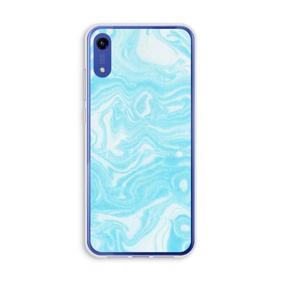 Waterverf blauw: Honor Play 8A Transparant Hoesje
