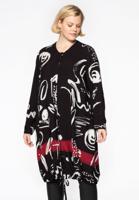 Yoek Dress-jacket AIRBRUSH | Rood | Maat 38/40