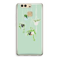 Hang In There: Huawei P9 Transparant Hoesje