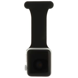 Apple Watch Verpleeg Bandje - Zwart - Geschikt voor 42mm/44mm/45mm/49mm