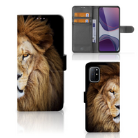 OnePlus 8T Telefoonhoesje met Pasjes Leeuw
