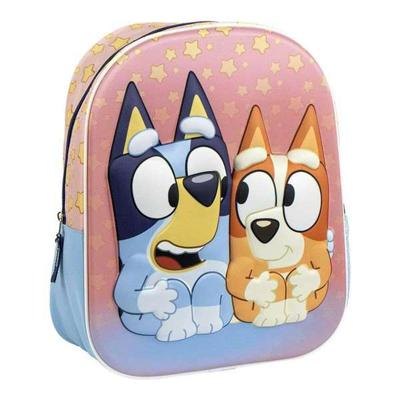 3D-schoolrugzak Bluey Roze 25,0 x 31,0 x 10,0 cm