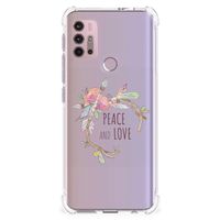 Motorola Moto G30 | G20 | G10 Stevig Bumper Hoesje Boho Text - thumbnail