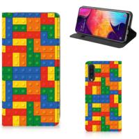 Samsung Galaxy A50 | Hoesje met Magneet | Blokken