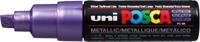 Uni POSCA paintmarker PC-8K, 8 mm, paars metaal Uni POSCA paintmarker PC-8K, 8 mm, paars metaal