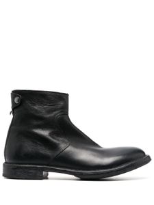 Moma bottines en cuir - Noir