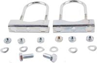 BÜNTE Support wheel holder galvanized 2 pieces