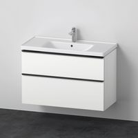 Badkamermeubelset Duravit D-Neo Wastafel Keramiek 100.5x48x62.5 cm Mat Wit Duravit