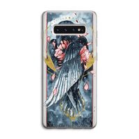 Golden Raven: Samsung Galaxy S10 4G Transparant Hoesje