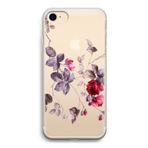 Mooie bloemen: iPhone 7 Transparant Hoesje