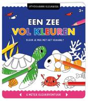Uitvouwbaar kleurboek - Een zee vol kleuren (Paperback)