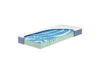 Hn8 Schlafsysteme Comfortschuim matras met gelschuim topper Dream Surf (Stevig (H3), 90 x 200 cm)