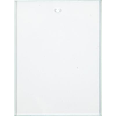 Creativ Company Glazen platen, afm 8x6 cm, dikte 3 mm, 10 stuk/ 1 doos