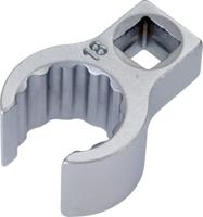 HAZET Ringsleutel · open 848Z-18 · 3/8 inch (10 mm) vierkant hol · Buitentwaalfkant profiel · SW 18 mm · Binnenvierkant 10 =