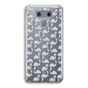 Zwanen: LG G6 Transparant Hoesje