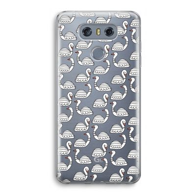 Zwanen: LG G6 Transparant Hoesje
