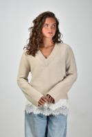 L&apos;Ame de Julie trui Jacky K92-7541-303 jute