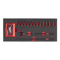 Milwaukee Foam Inlay | 1/4" SHOCKWAVE™ Doppenset - 4932493386