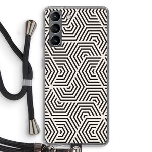 Magic pattern: Samsung Galaxy S21 Transparant Hoesje met koord