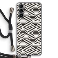 Magic pattern: Samsung Galaxy S21 Transparant Hoesje met koord