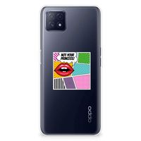 OPPO A53 5G | OPPO A73 5G Silicone Back Cover Popart Princess