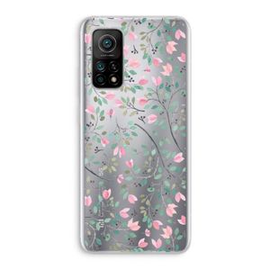 Sierlijke bloemen: Xiaomi Mi 10T 5G Transparant Hoesje