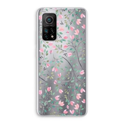 Sierlijke bloemen: Xiaomi Mi 10T 5G Transparant Hoesje